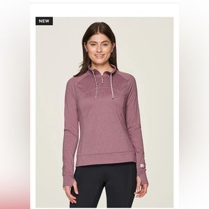 AVALANCHE Belleayre 1/4 Zip Thermal Pullover Top Size M